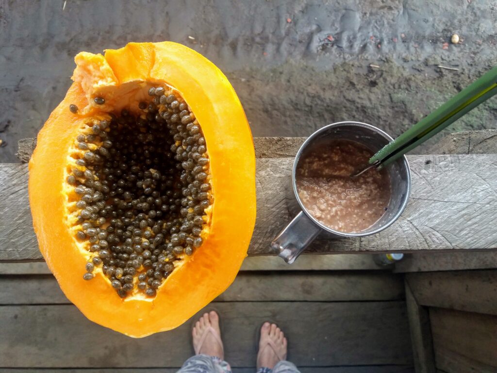 papaja, dzsungel, Ecuador