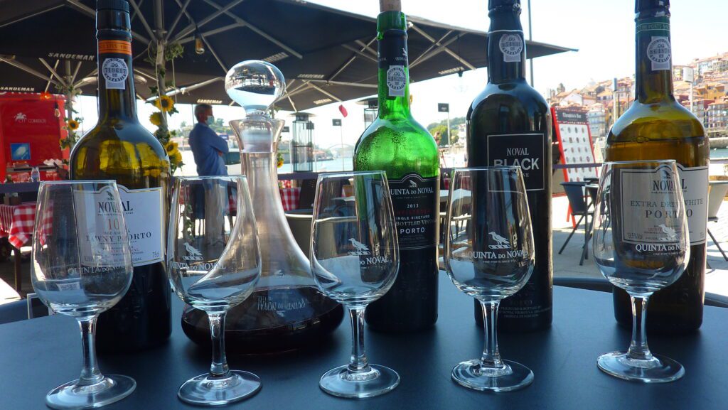 borkóstolás Porto