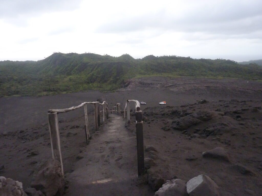 Mt. Yasur ösvény, Vanuatu
