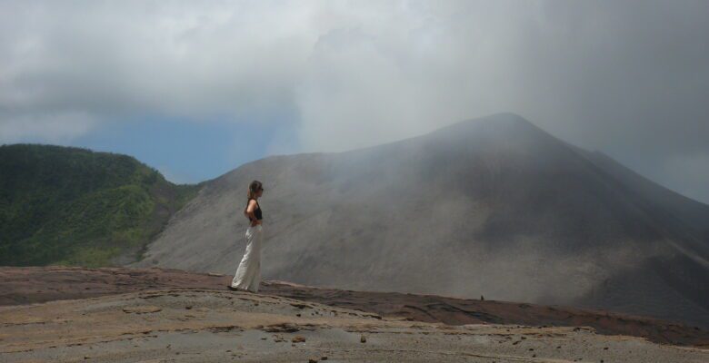 Mt. Yasur vulkán, Tanna, Vanuatu