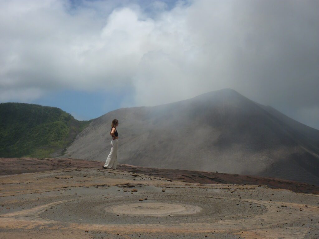 Mt. Yasur vulkán, Tanna, Vanuatu