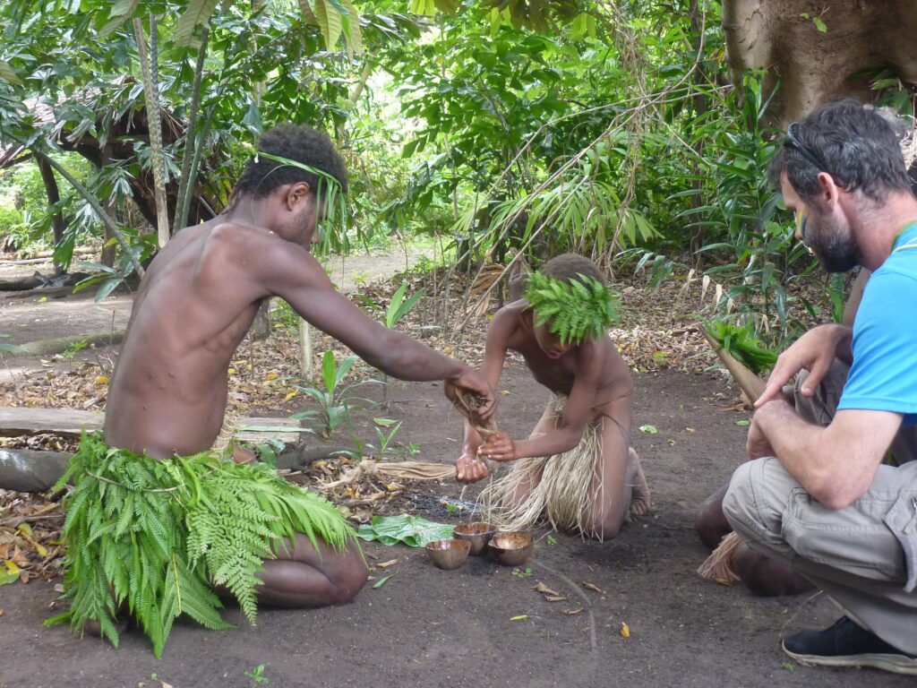 Vanuatu falulátogatás