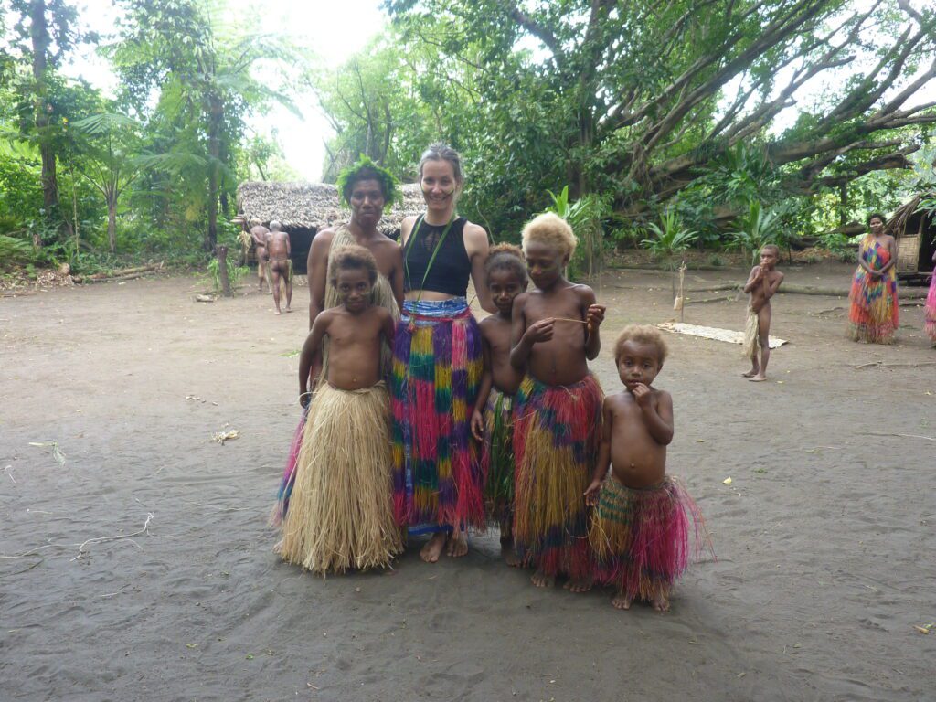 Vanuatu falulátogatás