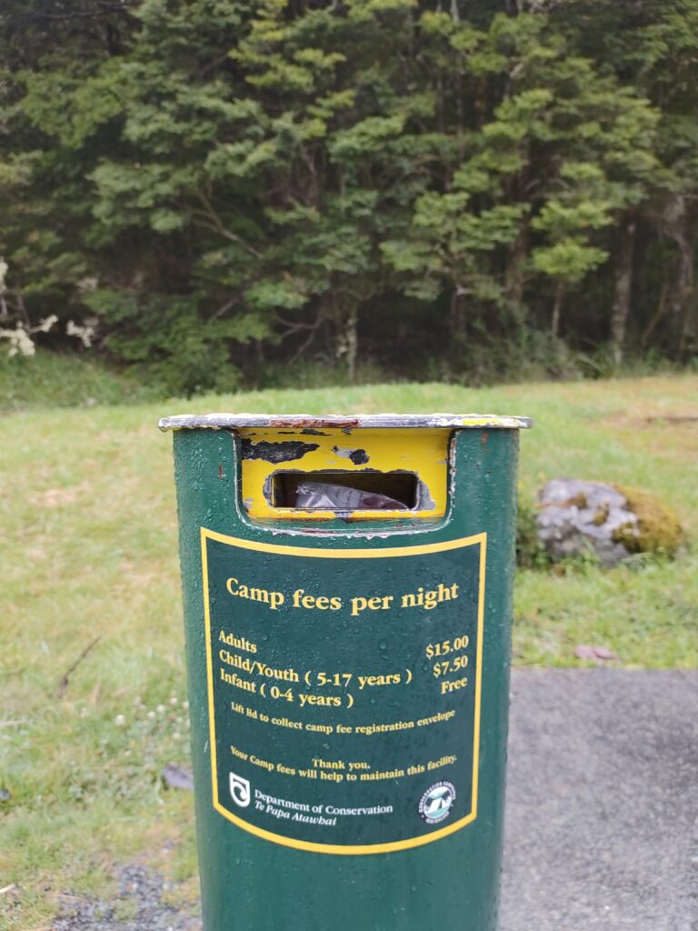 DOC kemping, Fiordland